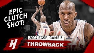 Chauncey Billups CRAZY Game 5 Full Highlights vs Nets 2004 Playoffs  31 Pts 10 Reb CLUTCH [upl. by Esinej]