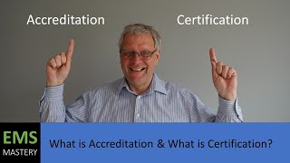 What is Accreditation amp What is Certification [upl. by Alger638]