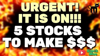 ⛔️ URGENT 🚀 5 BEST STOCKS TO BUY NOW GROWTH STOCKS 2024 [upl. by Odlanra945]