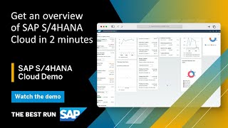 What is SAP S4HANA Cloud Overview Demo [upl. by Aivalf]