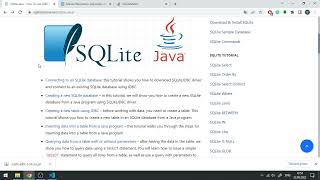 Java ile SQLite Database Kullanımı Bağlantı Oluşturma SELECT INSERT UPDATE ve DELETE Sorguları [upl. by Doowrehs173]