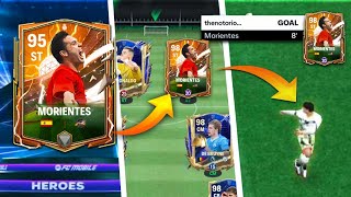 CR7 20 Heroes MORIENTES is Unstoppable in FC Mobile 20M Coins [upl. by Shaefer591]