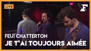 Feu Chatterton  quotJe Tai Toujours Aiméquot dans la session Figaro Live Musique [upl. by Thilda]