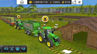 Fs 16 Feeds Sheeps Complete Process  Fs16 Gameplay  Farming Simulator 18 Timelapse fs18 [upl. by Aissila]