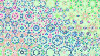 Ambient Piano Music for Sleep Study Meditation Colorful Trippy Mesmerizing Kaleidoscope Animation [upl. by Caryn]