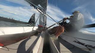 2023 Melges 20 Worlds Day 1 Race 2 onboard Brass Monkey USA 229 [upl. by Akinna]