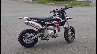 muckandfun zr 70 kids off road dirt bike BUILT TESTED DELIVERD WARRANTY quality home delivery [upl. by Grochow683]