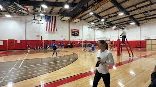 Herricks vs Syosset 7th grade girl volleyball 3rd set Nov 26 [upl. by Rankin]