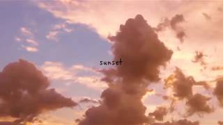 gnash  sunset official lyric video [upl. by Esalb]