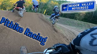 Trying Out The MX Track And Racing My Wifes Pitbike  Meadow Valley MX  9124 [upl. by Tamma313]