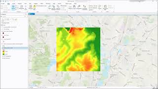 ArcGIS Pro  3D Load DTM Height Data [upl. by Caton]