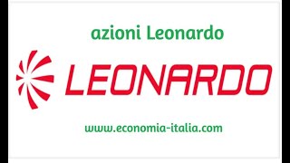 Azioni Leonardo Previsioni e Analisi 2024 2025 2030 [upl. by Ocirled]