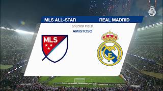 HIGHLIGHTS  MLS AllStars 11 Real Madrid 24 pens [upl. by Llenol216]