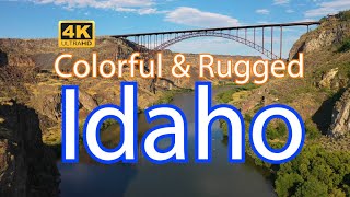 Colorful amp Rugged IDAHO  a 4K Travel Guide [upl. by Hastie510]