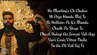 Till Death  Lyrics  by Parmish Verma Latest Punjabi song [upl. by Lubba]