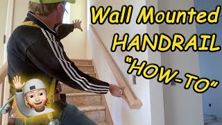 How to Install Wall Mounted Handrail 3 CODE Requirements explained [upl. by Doreg391]