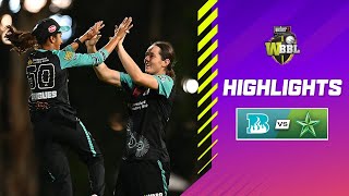 Seven Overs Each  Brisbane Heat v Melbourne Stars Highlights  WBBL10 [upl. by Leaper603]