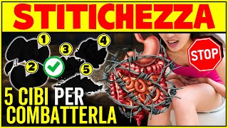 5 Alimenti Contro La Stitichezza  Cibi Migliori Per La Stitichezza  Stitichezza Cosa Mangiare [upl. by Atikehs373]