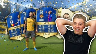 FIVE 98 Players In The GREATEST Pack Opening Of 2017 [upl. by Irrehc228]