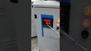 estabilizador de voltaje de 20Kva monofasico 220V marca delta con rango de entrada 30 y salida 220V [upl. by Matless]