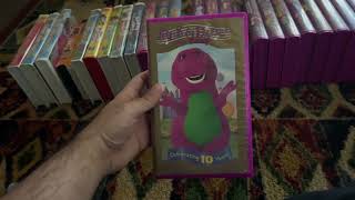 My Barney VHS Collection 2024 Edition [upl. by Flem]