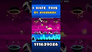 I HATE TSIS 3SPIKEgeometrydash gd gameshorts short memes [upl. by Bonneau]