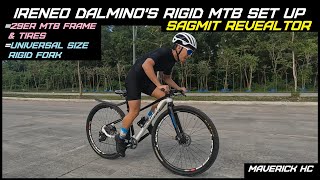 Bikecheck sa 29ER SAGMIT REVELATOR Rigid MTB Set Up ni Ireneo Dalmino [upl. by Freda]