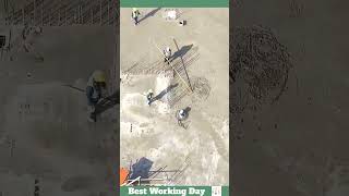 Best working day 215 The concrete trowel machine rebelled [upl. by Assilaj]