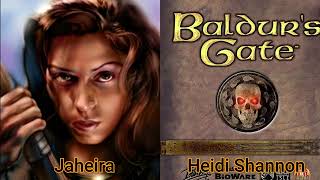 Character and Voice Actor  Baldurs Gate  Jaheira  Heidi Shannon [upl. by Zurheide]