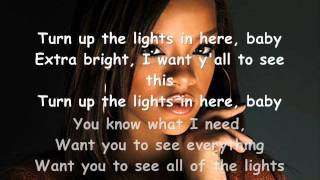 All of the lights  Kanye West LYRICS [upl. by Abdel]