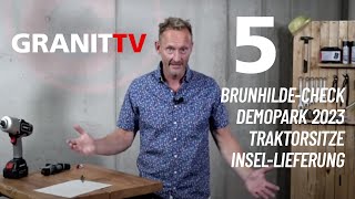 GRANIT TV 5 mit Sven Tietzer  Themen Traktorsitze  InselLieferung  Demopark 2023 [upl. by Alasdair]