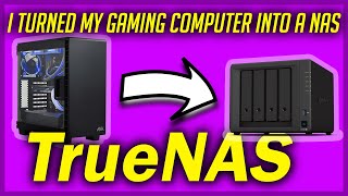 Building A NAS Using TrueNAS  Turning My Old Computer Into A NAS [upl. by Diamante]