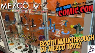 NYCC 2024 Mezco Toyz One12 Collective Booth Walkthrough [upl. by Cogn335]