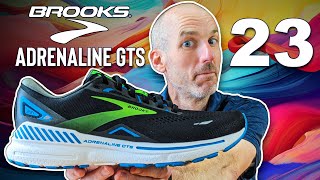 Brooks Adrenaline GTS 23 Review Your Stable Buddy for Everyday Training  Run Moore [upl. by Enatan]