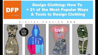 The 21 Most Popular Tools for Designing Clothing [upl. by Steele]