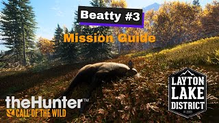 quotBeatty 3quot Mission Guide theHunter Call of the Wild Layton Lakes [upl. by Walden]