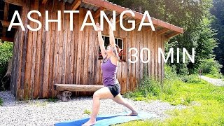 Ashtanga 30 min auf deutsch  Primary Series  Ashtanga Yoga [upl. by Giess821]