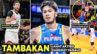 Tambakan Gilas VS Hongkong KAI SOTTO Alley oop Reverse Two Handed Slam Gameday Ticket to Fiba Asia [upl. by Olivie]