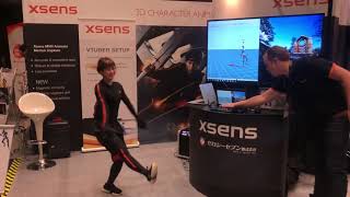 Live motion capture demonstration at Siggraph Asia 2018 [upl. by Molly]