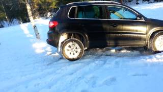 Tiguan in snow [upl. by Atil782]