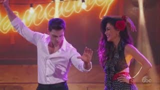 Nicole Scherzinger and Colt Prattes dance to quotDo You Love Mequot on DWTS [upl. by Ahsimrac740]