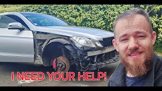 Rebuilding My Crash Damage Mercedes Eclass AMG I Need your Help To Solve This [upl. by Alick]