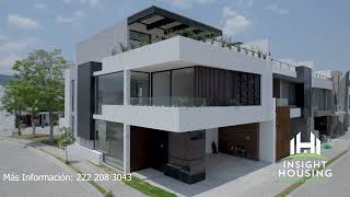 CASA EN PREVENTA EN LOMAS DE ANGELOPOLIS PUEBLA CON RECAMARAS DOBLE ALTURA Y ROOF GARDEN [upl. by Huberty626]