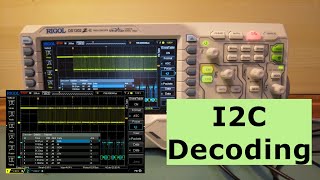 I2C Decoding with an Oscilloscope [upl. by Nogaem]