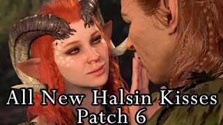 All New Halsin Kisses  Patch 6 Update  Baldurs Gate 3 [upl. by Sidnak]