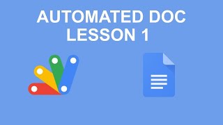 Automated Google Documents with Google Apps Script [upl. by Nannoc]