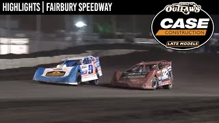 World of Outlaws CASE Construction Late Models  Fairbury Speedway  July 27 2024  HIGHLIGHTS [upl. by Henrique]