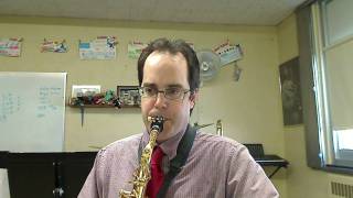 Arioso for Alto Sax Performance [upl. by Aynnat]