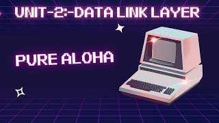 211  Pure Aloha in computer Networks computernetworks [upl. by Noivax]