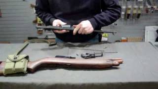 M1 Carbine Disassembly and Reassembly [upl. by Ellerol]